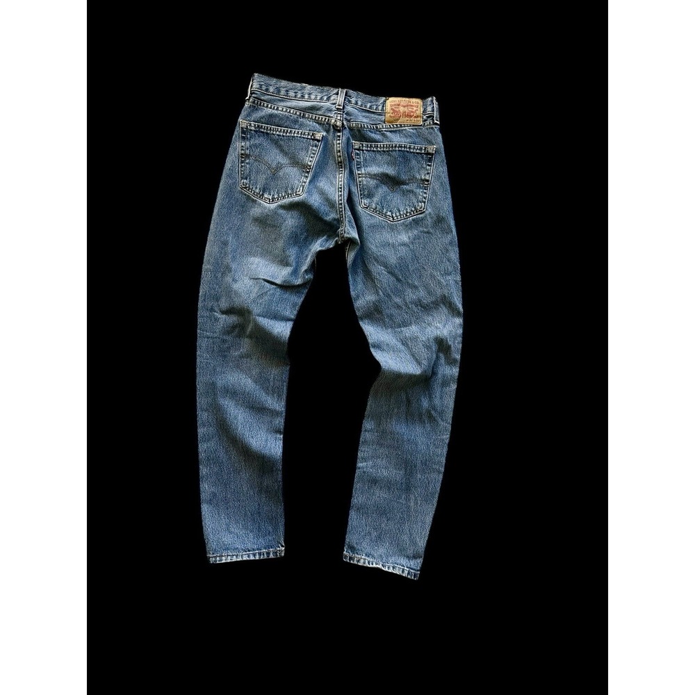 Vintage Men's Levi's 505 Tailored Slim Tapered Sz 31x30 Altered See Measurement